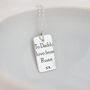 Sterling Silver Personalised Drawing Pendant, thumbnail 3 of 4
