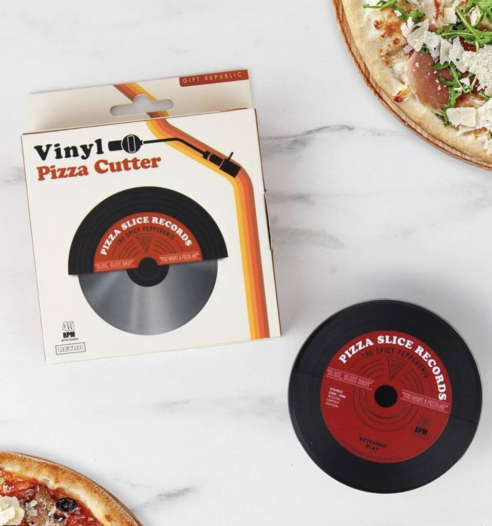 Vinyl Pizza Cutter, 1 of 4