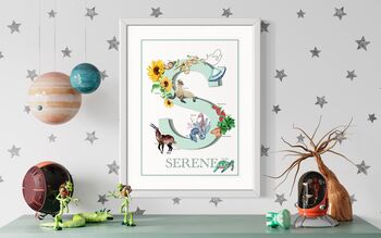 Personalised Alphabet Inspiration Posters, 7 of 12