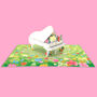 Piano And Flowers 3D Pop Up Birthday Card, thumbnail 1 of 4