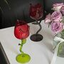 Personalised Rose Shaped Champagne Glass, thumbnail 2 of 8