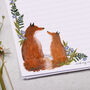 A4 Letter Writing Paper With Foxes And Florals, thumbnail 2 of 4