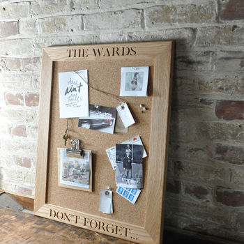 Personalised Cork Or Chalk Notice Board, 6 of 10
