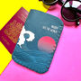 Personalised Japanese Style Passport Holder, thumbnail 3 of 8