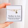Mother And Son Interlocking Bracelet – Mum Birthstone Gift, thumbnail 1 of 9