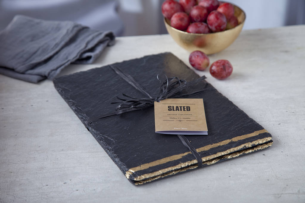 Copper Leaf Place Mats By Slated
