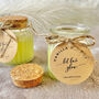 Vanilla Candle Soy Wax Candles In Jar Set Of Two, thumbnail 2 of 6