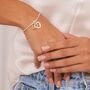 Just To Say Bracelet Gift, Just To Say New Chapter Two Hearts Charm Bracelet Gift, thumbnail 2 of 3