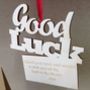 Personalised Good Luck Gift Card, thumbnail 6 of 9