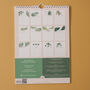 2023 Tropical Greenery Wall Calendar | A4 Calendar, thumbnail 9 of 9