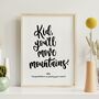 Personalised Exam Results Print You'll Move Mountains, thumbnail 6 of 7