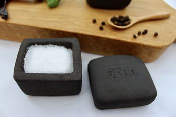 Black Clay Salt And Pepper Pots, 7 of 7