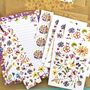Pressed Flowers Stationery Gift Set, thumbnail 6 of 7