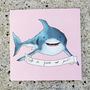 Sharky Greeting Card, thumbnail 2 of 3