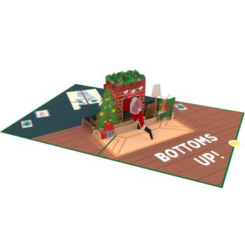 Have A Cracking Christmas! 3D Pop Up Funny Xmas Card! Cheeky And Silly Xmas Card For Him And Her, 9 of 10