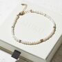 Seed Pearl Bracelet 18ct Gold Vermeil Plating, thumbnail 1 of 4