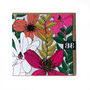 Pack Of Four Vivid Garden Blooms Greeting Cards, thumbnail 5 of 12