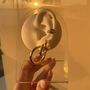 Oval Hoop Earrings, Hypoallergenic And Lightweight, thumbnail 2 of 4