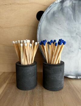 Mini Match Pot With Coloured Matches, 5 of 6