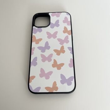 Pink/Purple/Orange Butterflies Phone Case, 2 of 2
