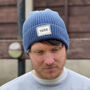 Personalised 'Patch' Beanie Hat, thumbnail 2 of 4