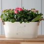 Personalised Engraved Flower Planter Nan’s Mothers Day Gift, thumbnail 1 of 4