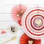 Pink Decorative Paper Fans X Three, thumbnail 5 of 5