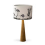Birds Night Out Hand Gilded Lampshade, thumbnail 5 of 6