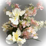 Faux Bouquet Jasmine And Stock Mix, thumbnail 1 of 3