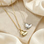Personalised Chunky Heart Pendant Necklace, thumbnail 2 of 8