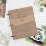 Personalised Scrapbook Wedding Guest Book For Couple, thumbnail 9 of 10