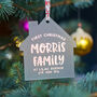 Personalised 'First Christmas' New Home Keepsake, thumbnail 4 of 5