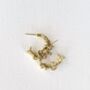Twisted Vine Hoop Earrings, thumbnail 2 of 3