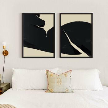 Abstract Nude Woman Wall Art Set By Green Lili | notonthehighstreet.com