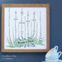 Personalised Growing Family Garden Framed Print, thumbnail 4 of 8