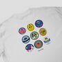 Tottenham Beer Mats Oversized T Shirt, thumbnail 3 of 10