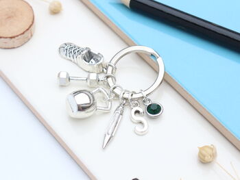 Personalised Personal Trainer Keyring Pt Thank You Gift, 4 of 10