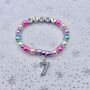 Personalised Birthday Bracelet, Age Number Bracelet, thumbnail 1 of 12