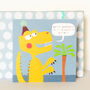 Dino Mite Brother Birthday Card, thumbnail 5 of 5