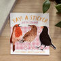 Garden Bird Sticker, Gift Set. Of Three Vinyl Stickers, thumbnail 3 of 11
