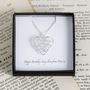 Personalised Wire Heart Necklace, thumbnail 1 of 3