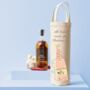 Personalised All I Want For Christmas Is Chicken Wine Bottle Bag, thumbnail 1 of 2