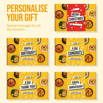 Curries From Around The World Personalised Gift, 2 of 12