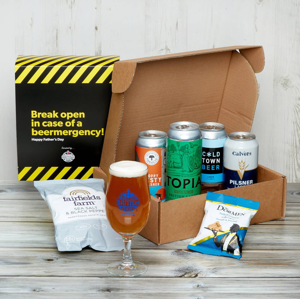 Beermergency! Craft Lager Gift By Best of British Beer