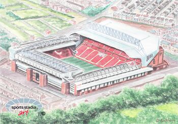 Liverpool Fc Anfield Stadium Fine Art Print, 2 of 3