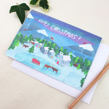 North Pole Christmas Card, 3 of 4