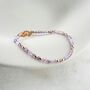 Natural Amethyst Bracelet, thumbnail 3 of 6