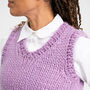 Tank Top Vest Easy Knitting Kit, thumbnail 6 of 10