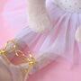 Personalised Ballerina Bunny Doll, thumbnail 2 of 3
