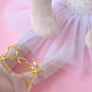 Personalised Ballerina Bunny Doll, 2 of 3